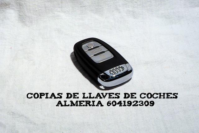 copias de llaves de coches Almeria