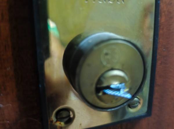 Llave rota en cerradura