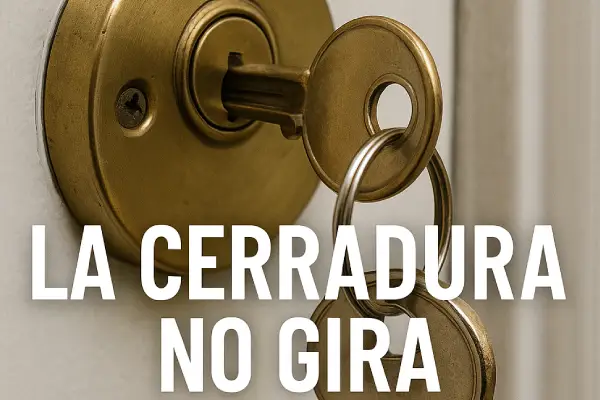 Cerradura No gira